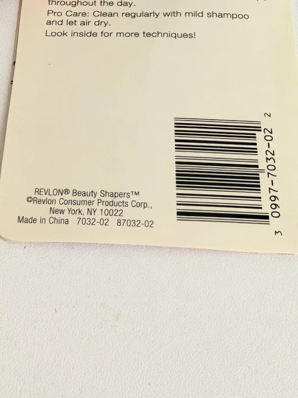 Revlon Beauty Shapers Travel Face Brush Retractable New 100% Natural Hair